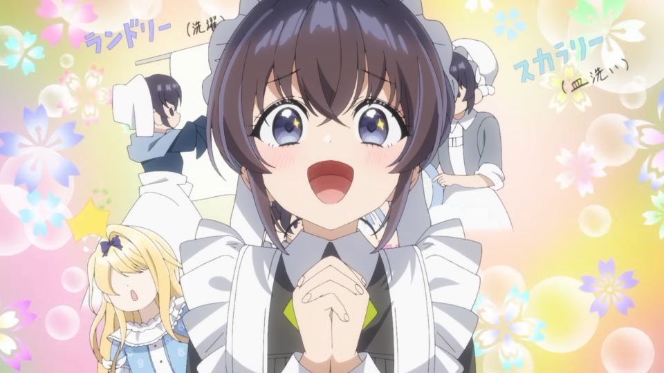 Heroine? Saint? No, I’m an All-Works Maid (And Proud of It)! fija su estreno y presenta sus temas musicales